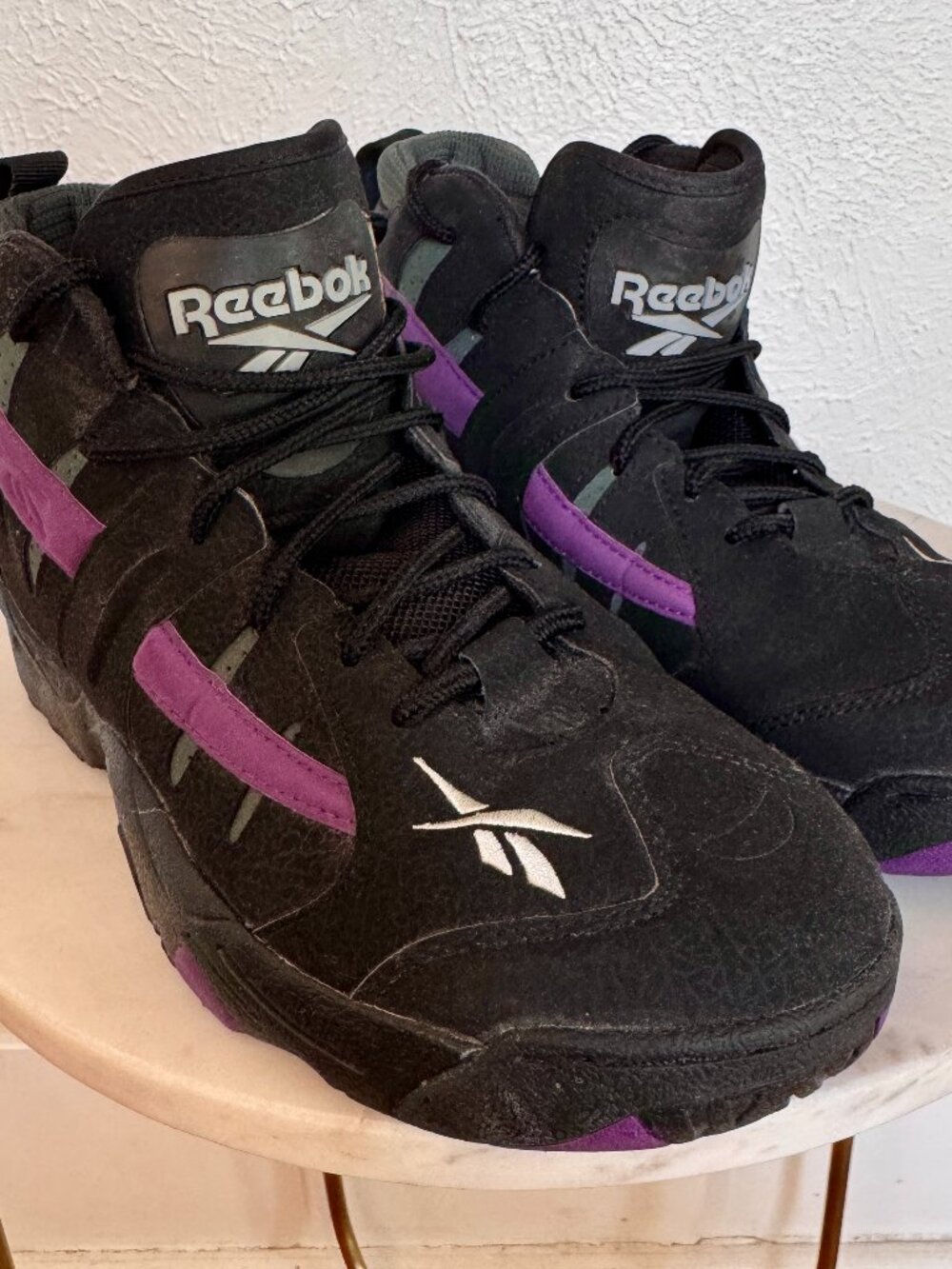 Reebok "The Rail" Glenn Robinson Big Dog High Top Sneakers Mens 8.5 -